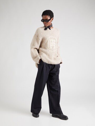 TOMMY HILFIGER Pullover in Beige
