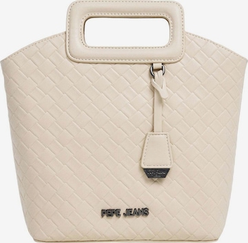 Sacs à main 'Teagan' Pepe Jeans en blanc : devant