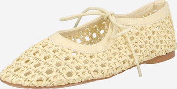 GLAMOROUS Nauhaballerina värissä beige: etupuoli