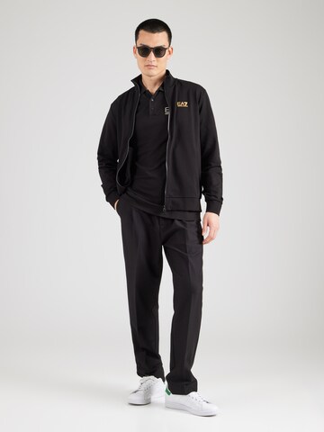 EA7 Emporio Armani Sweatjacka i svart