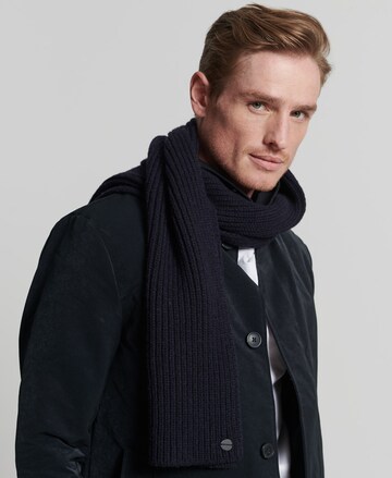 Superdry Scarf in Blue: front