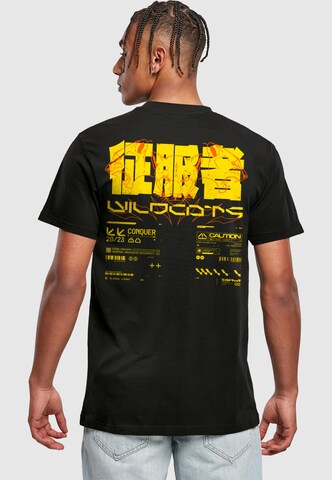 Merchcode Shirt 'Yasei' in Black: front