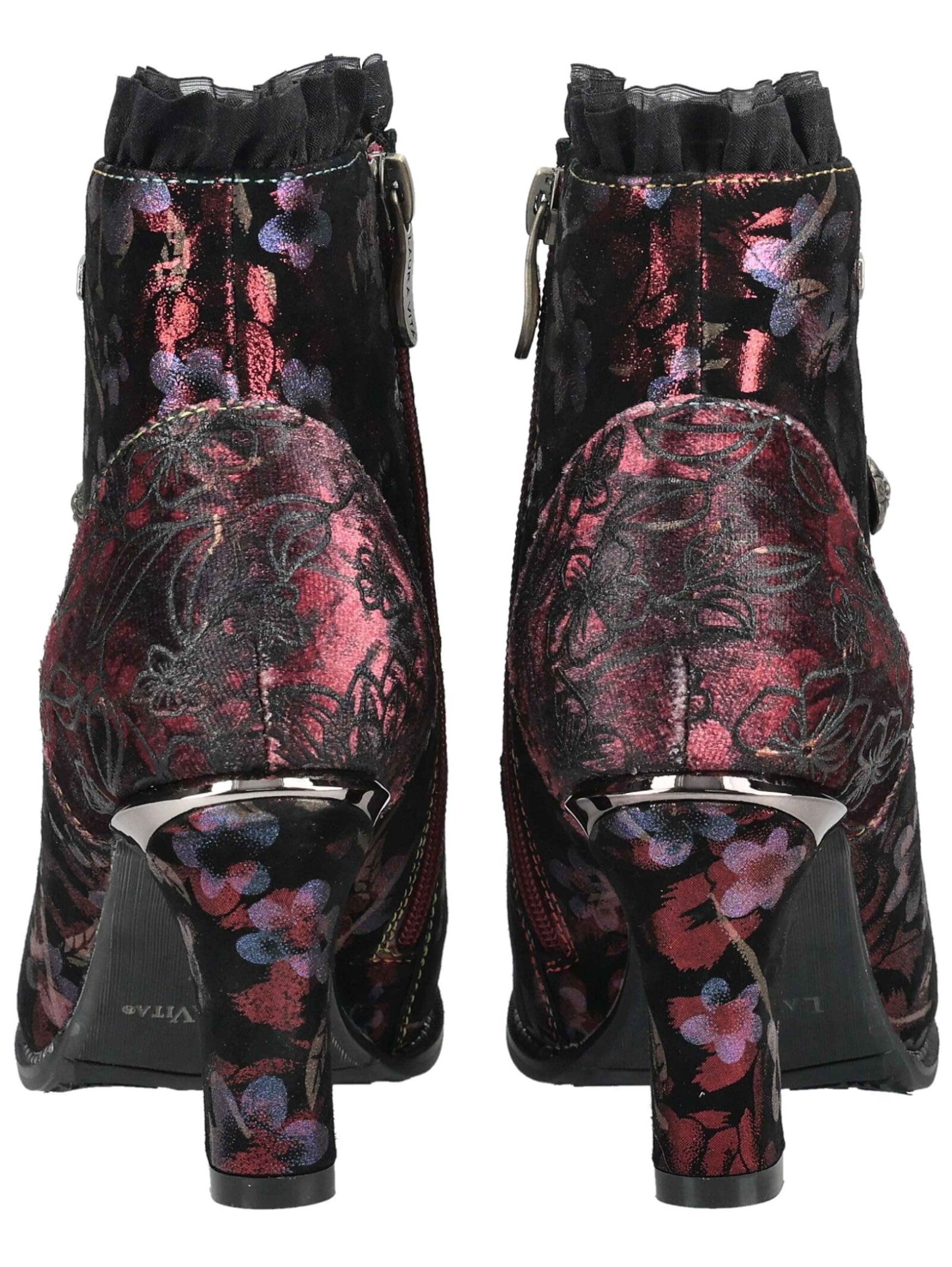 Bottines Laura Vita en rouge