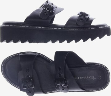 TAMARIS Sandals & High-Heeled Sandals in 40 in Black: front
