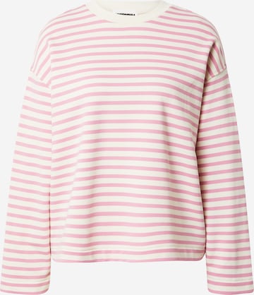 ARMEDANGELS Sweatshirt 'Franka' (GOTS) in Pink: predná strana