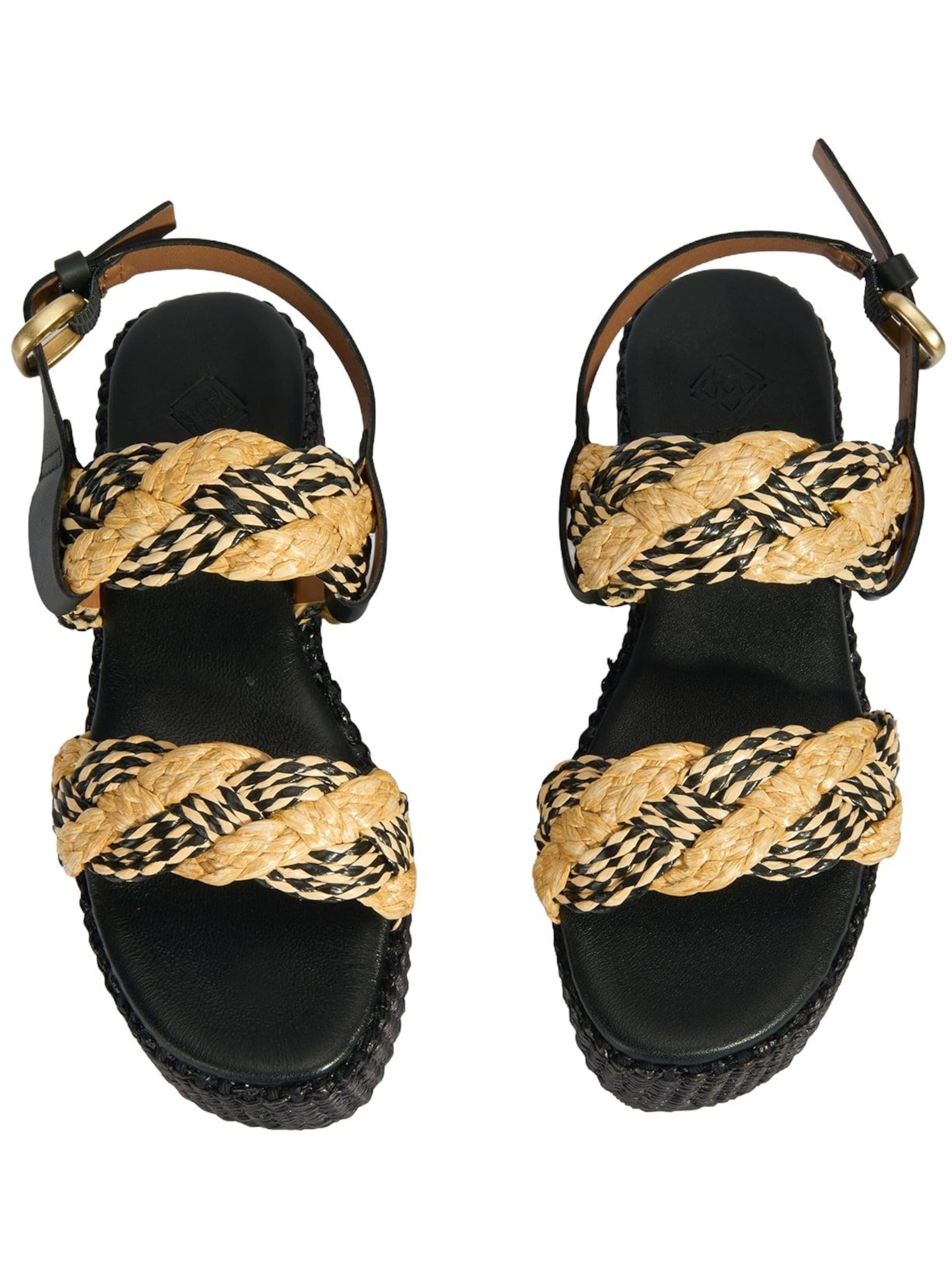 Desa - Sandalias 'Sandalen' en negro