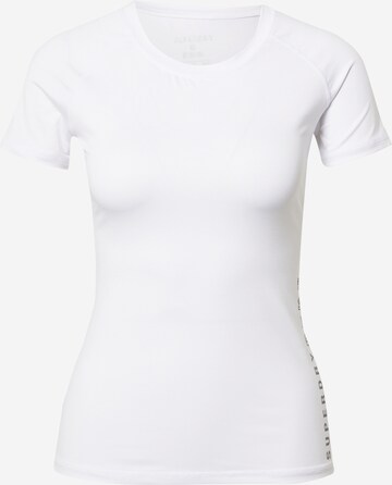 Superdry Functioneel shirt 'Essential' in Wit: voorkant