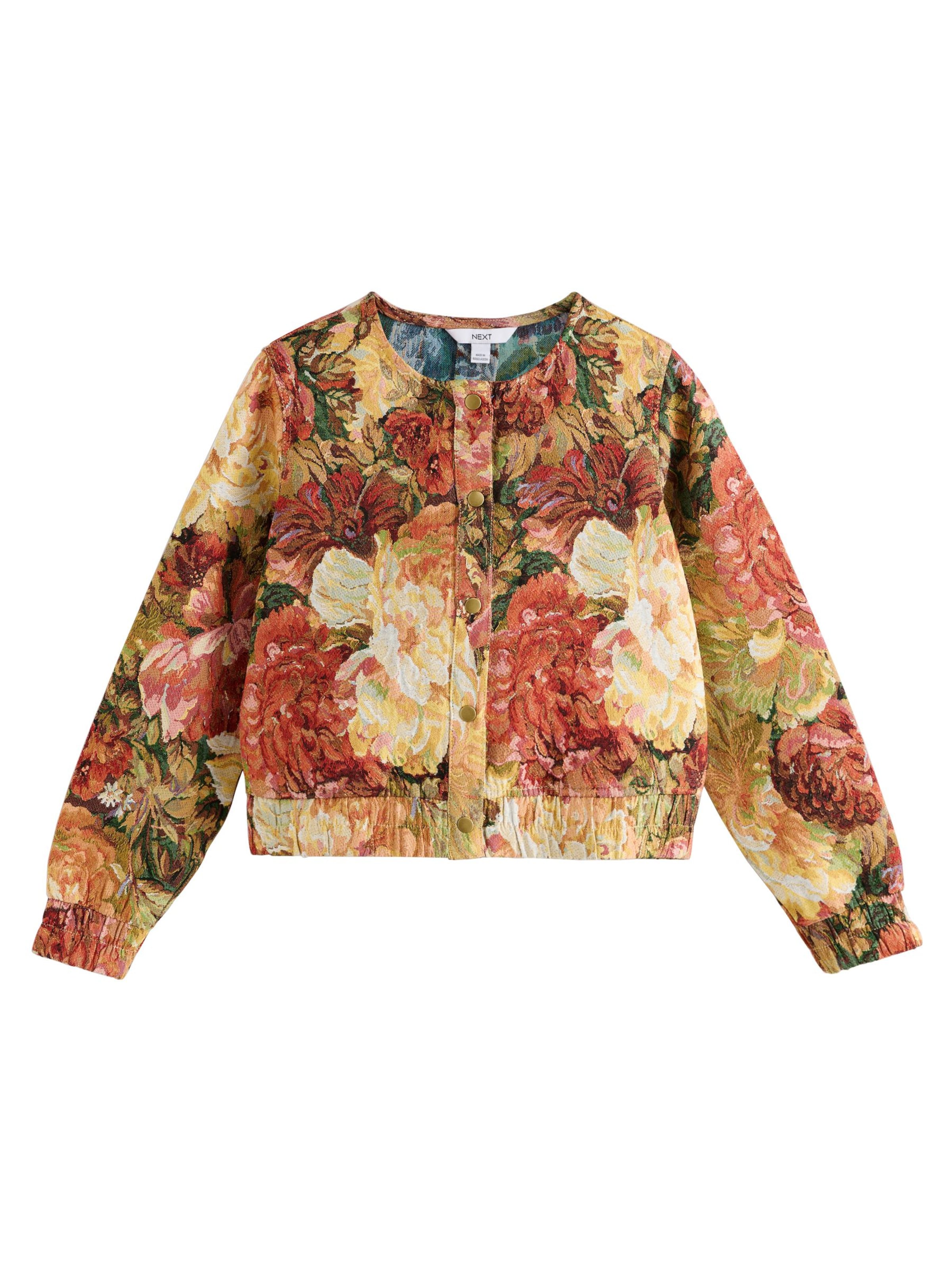 Next Between-season jacket in Khaki / Olive / Cranberry, Item view