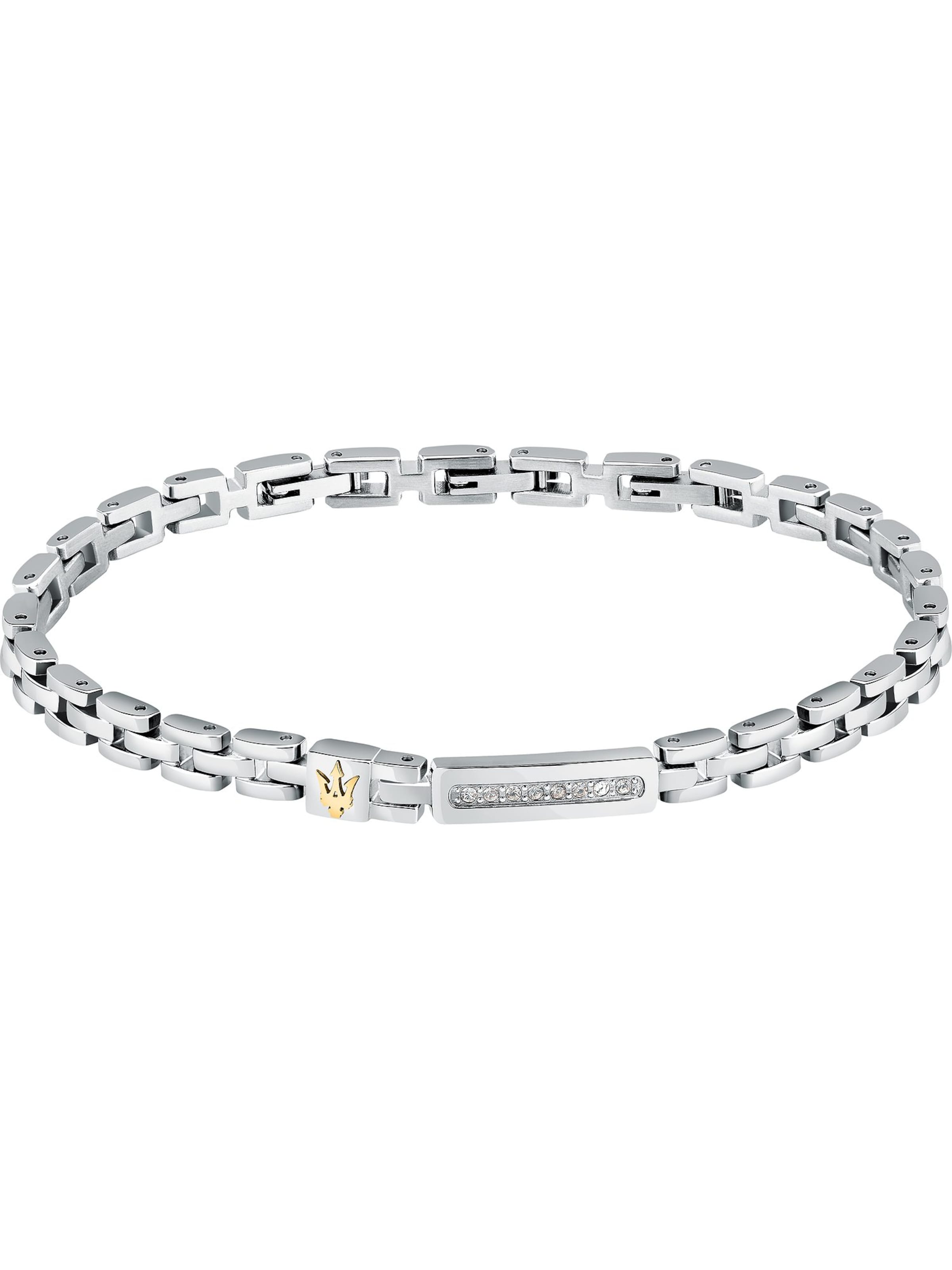 Maserati Armband in Silber: Vorderseite