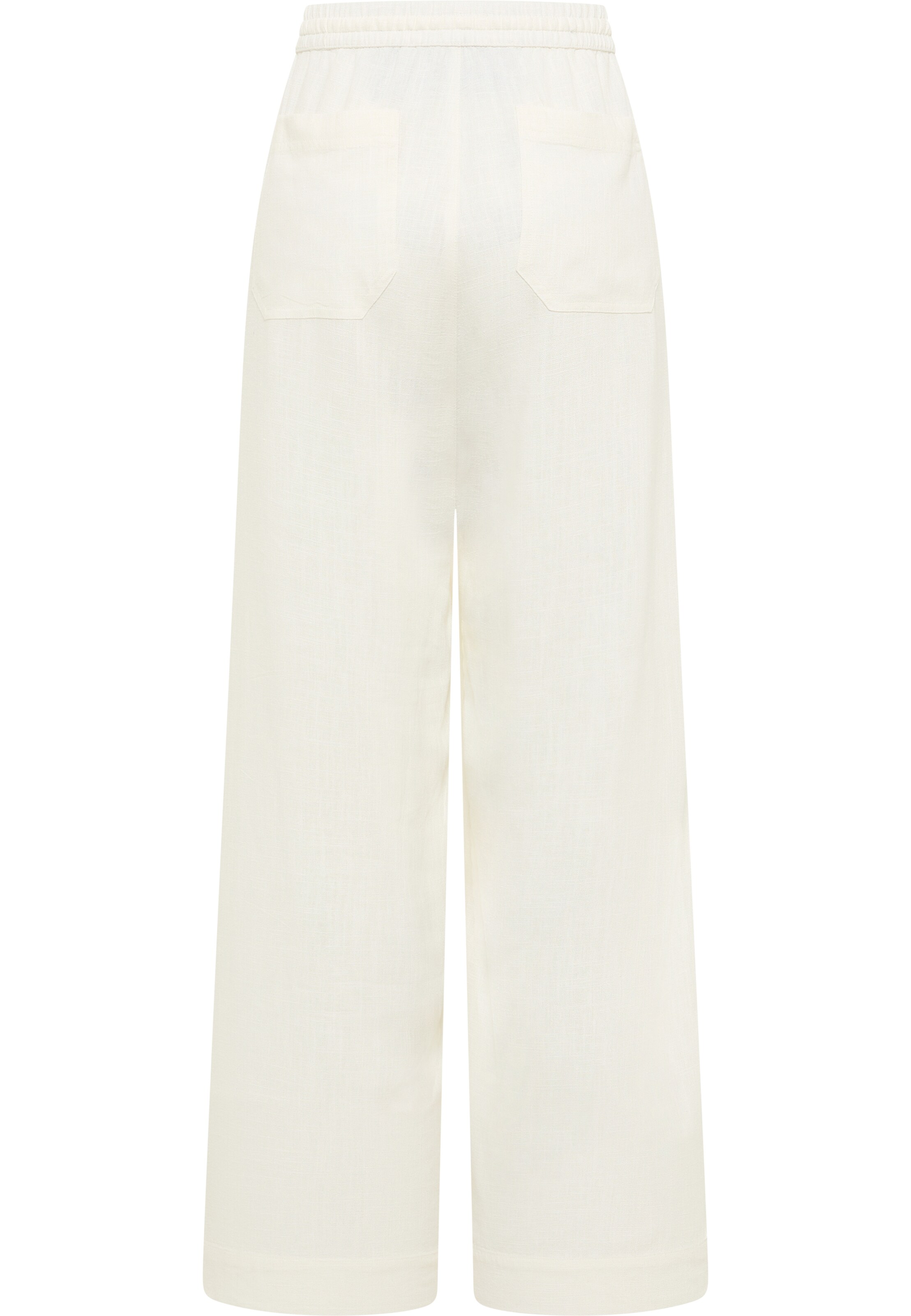 MUSTANG Loosefit Hose 'Lacey ' in Weiß