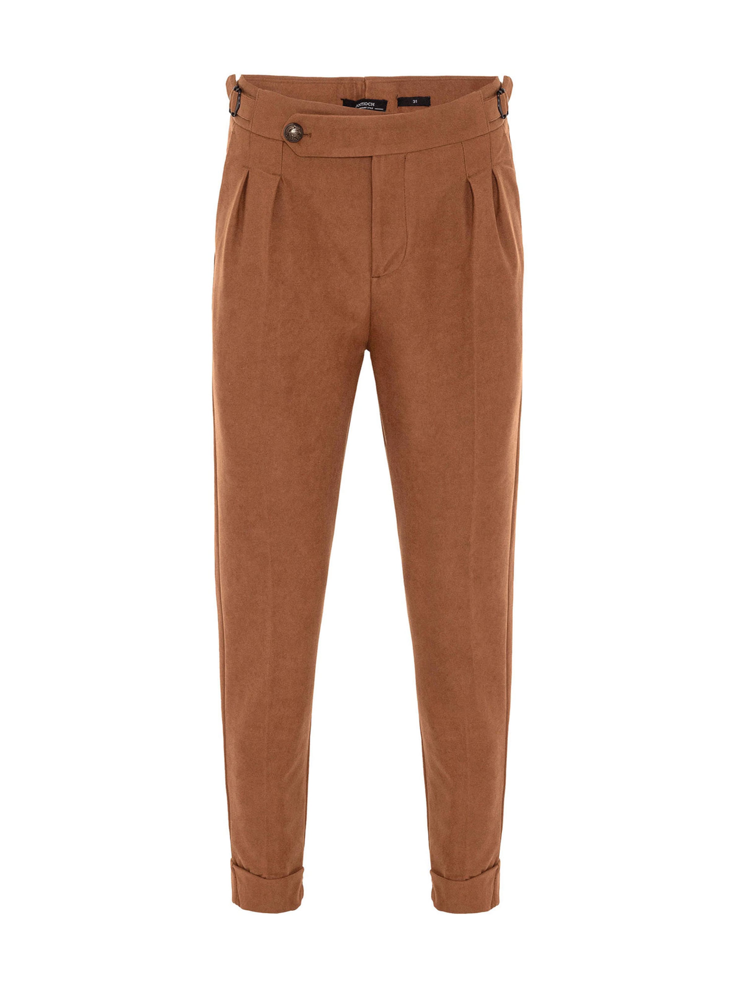 Antioch Regular Broek in Bruin: voorkant