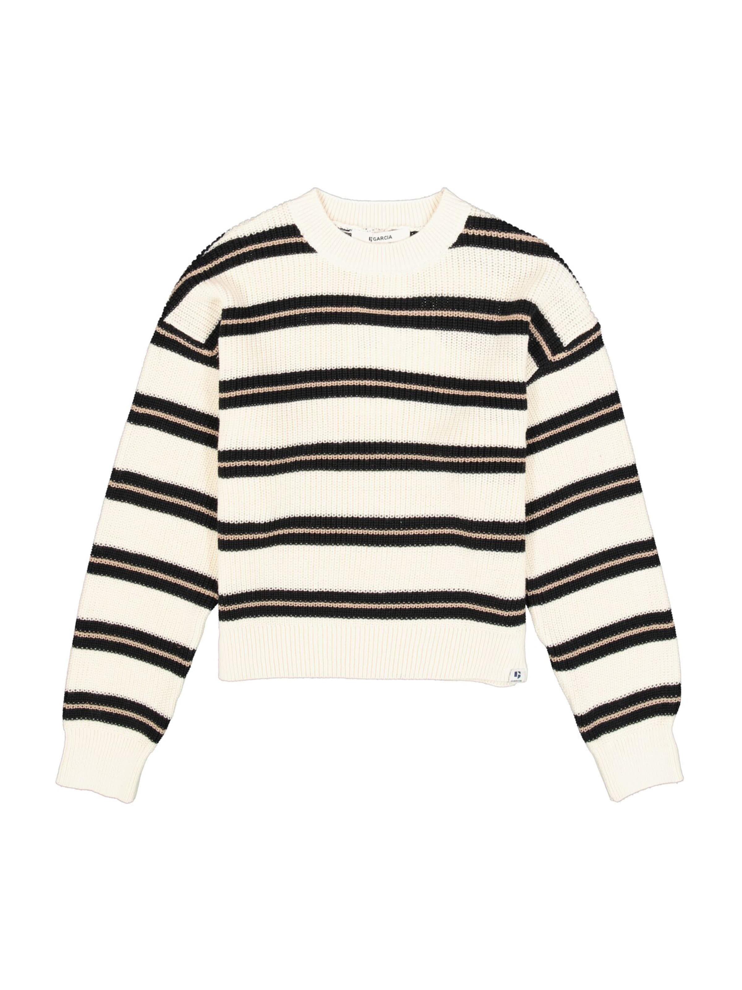 GARCIA Пуловер в бяло: отпред