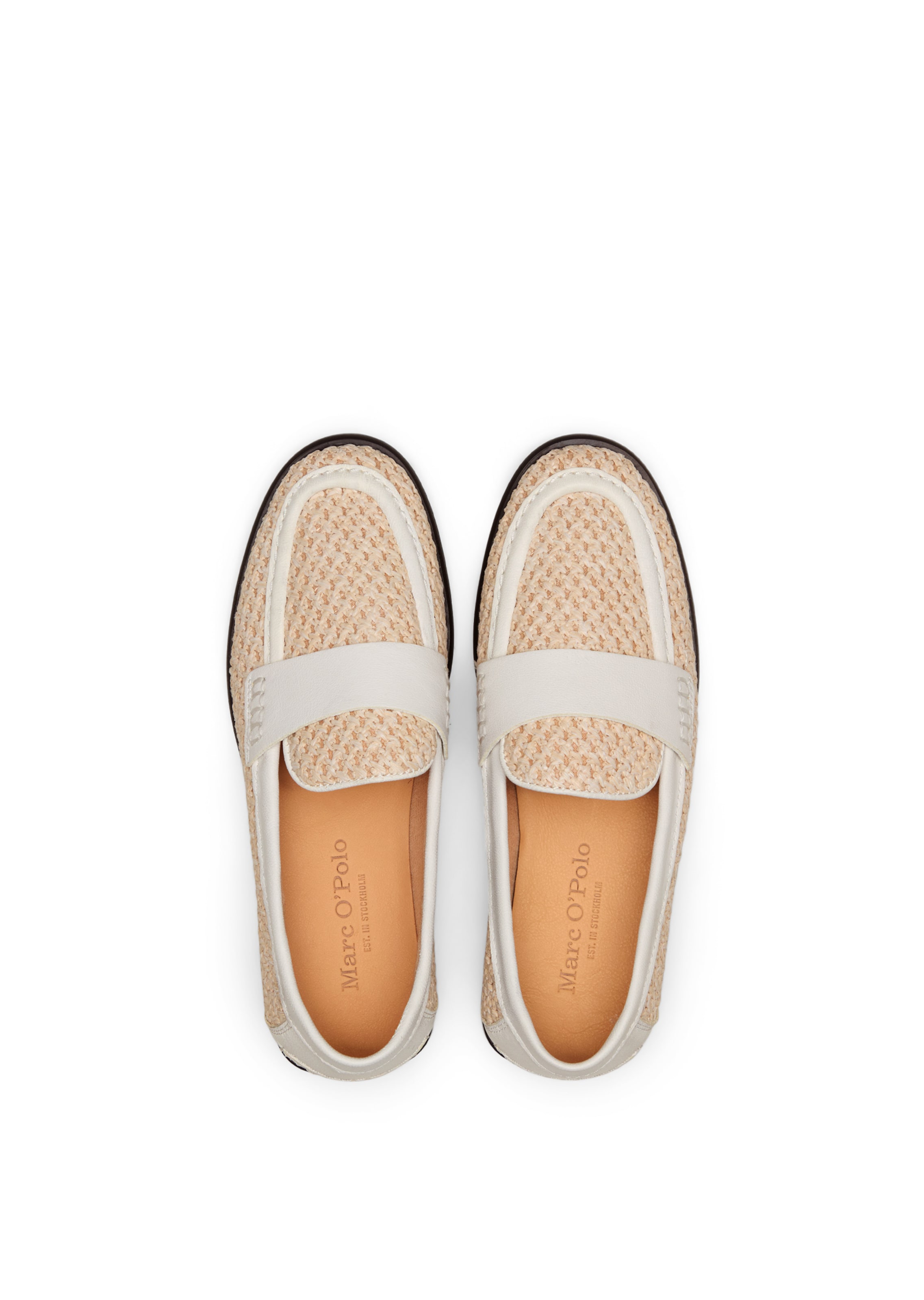 Marc O'Polo Slip-ons 'Fiona' in Beige