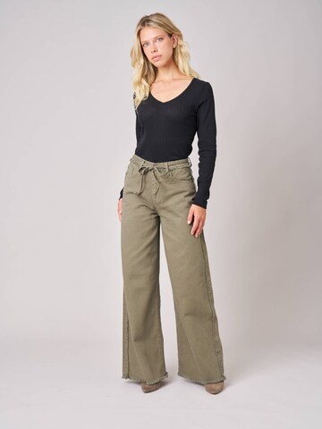 Loosefit Jean Deeluxe en vert