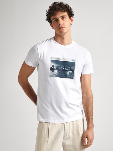 Pepe Jeans Bluser & t-shirts 'CIEL' i hvid: forside