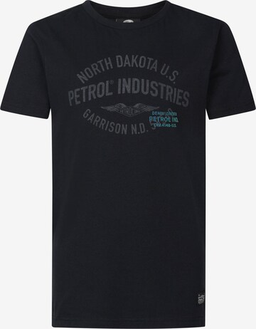 Petrol Industries Shirt 'Taylor' in Zwart: voorkant