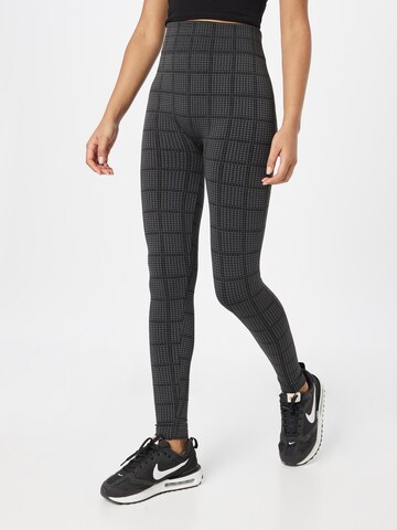 Urban Classics Skinny Leggings in Grijs: voorkant