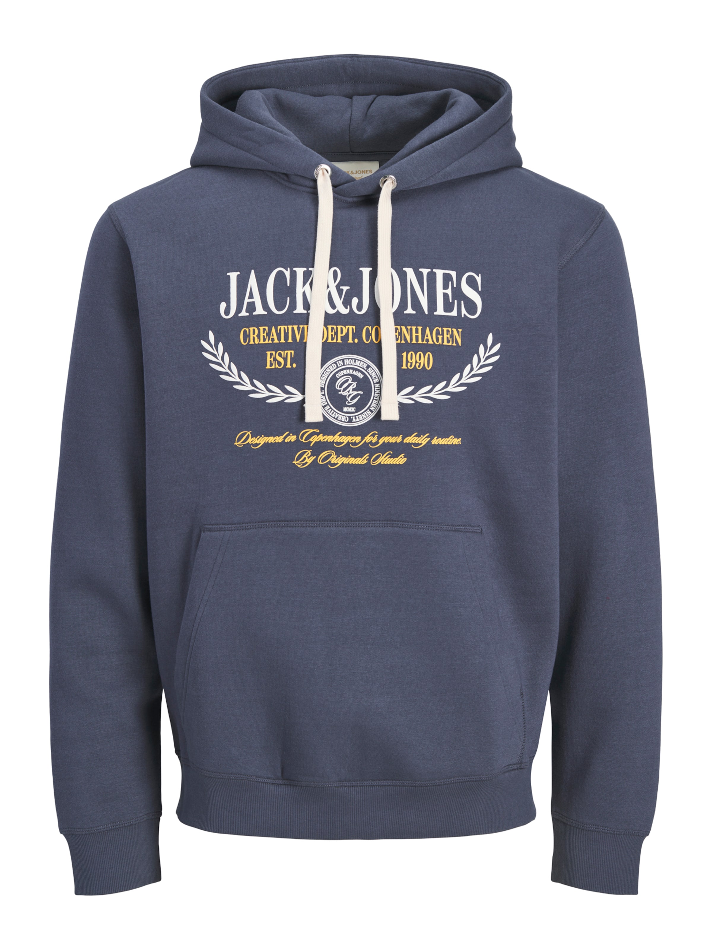 JACK & JONES - Sudadera 'JORFREDERIKSBERG' en gris: frente