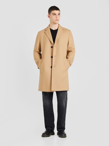 HUGO Between-seasons coat 'Malte2441' in Beige