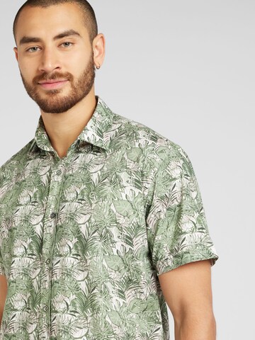 Gabbiano Regular fit Overhemd in Groen