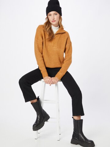 TOM TAILOR DENIM Sweater in Beige