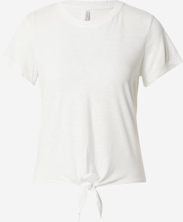 balta ONLY Marškinėliai 'NEW ISA': priekis