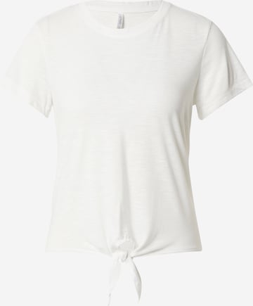 ONLY - Camiseta 'NEW ISA' en blanco: frente