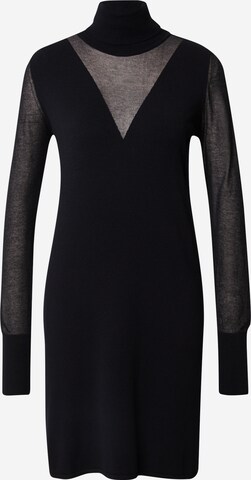 Riani Knitted dress in Black: front