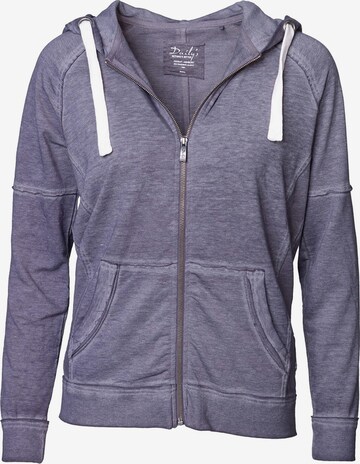 Daily’s Zip-Up Hoodie in Grey: front