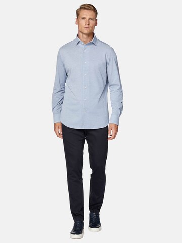 Boggi Milano Regular fit Πουκάμισο σε μπλε