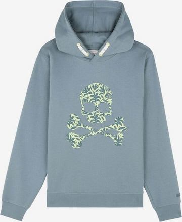 Scalpers Sweatshirt 'Wakame' i blå: forside