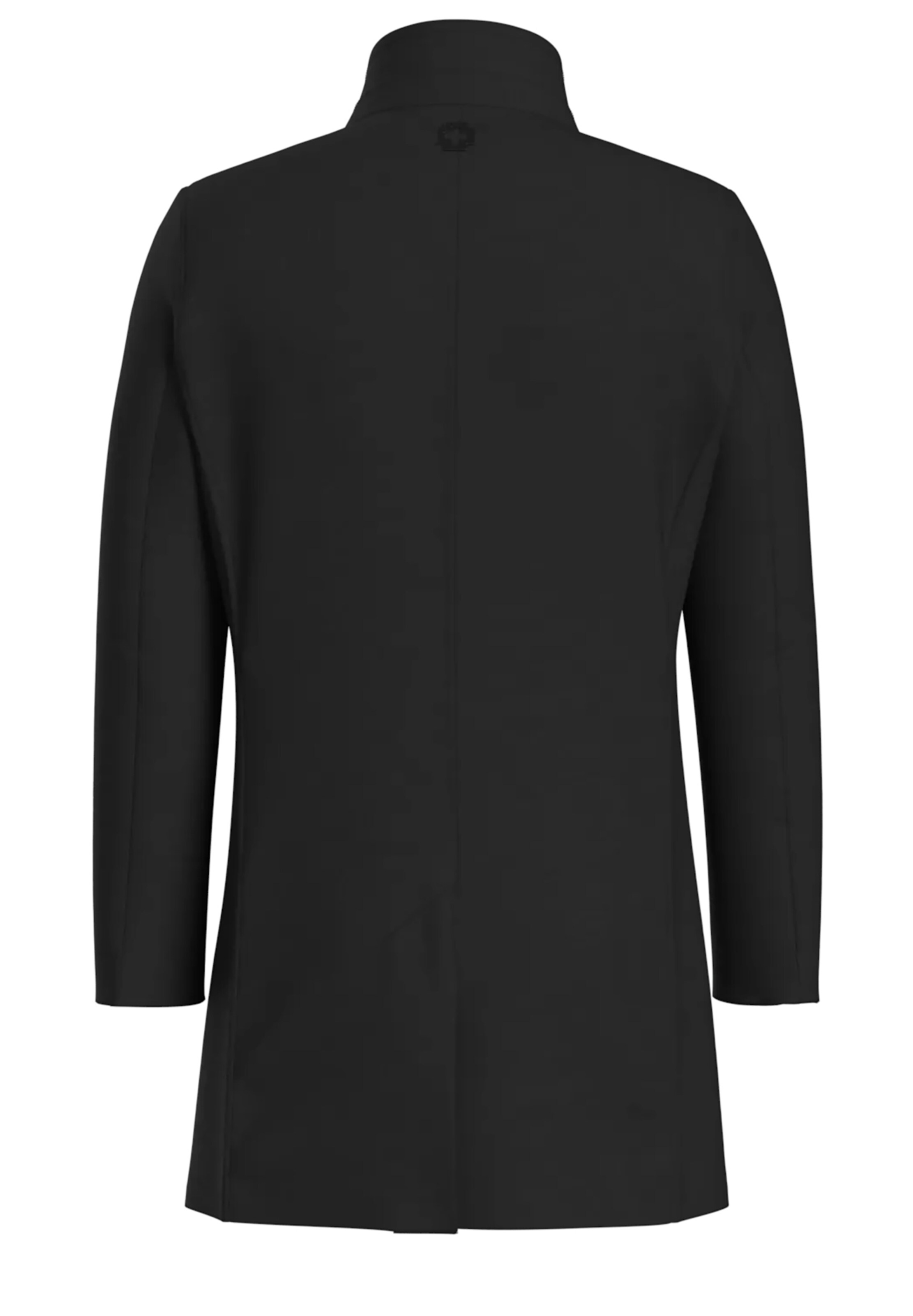 STRELLSON Between-Seasons Coat 'Fynn Flex' in Black