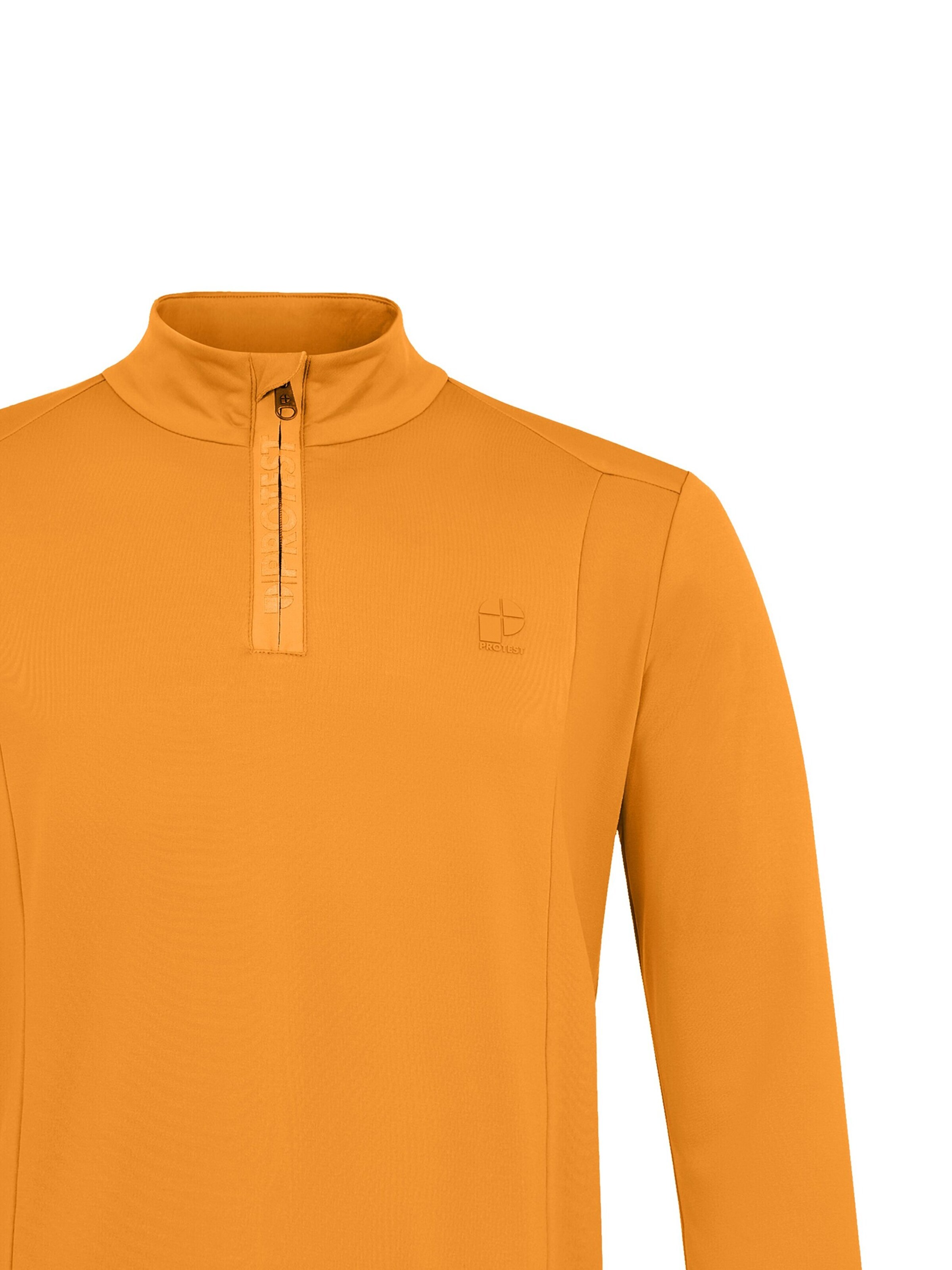 PROTEST Athletic Sweatshirt 'REWILL' in Yellow