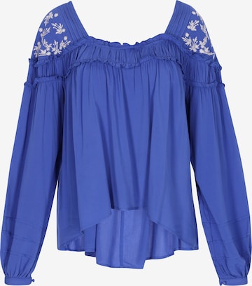 IZIABluza - plava boja: prednji dio
