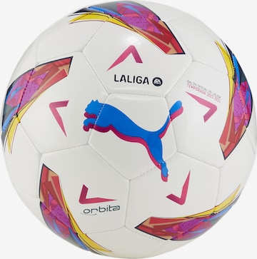 PUMA Ball 'Orbita LaLiga 1' in White: front