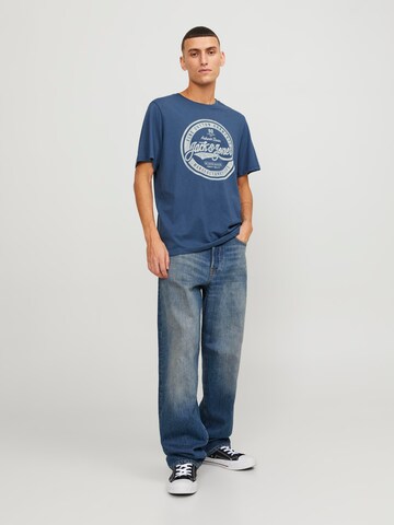 T-Shirt 'JJEJeans' JACK & JONES en bleu