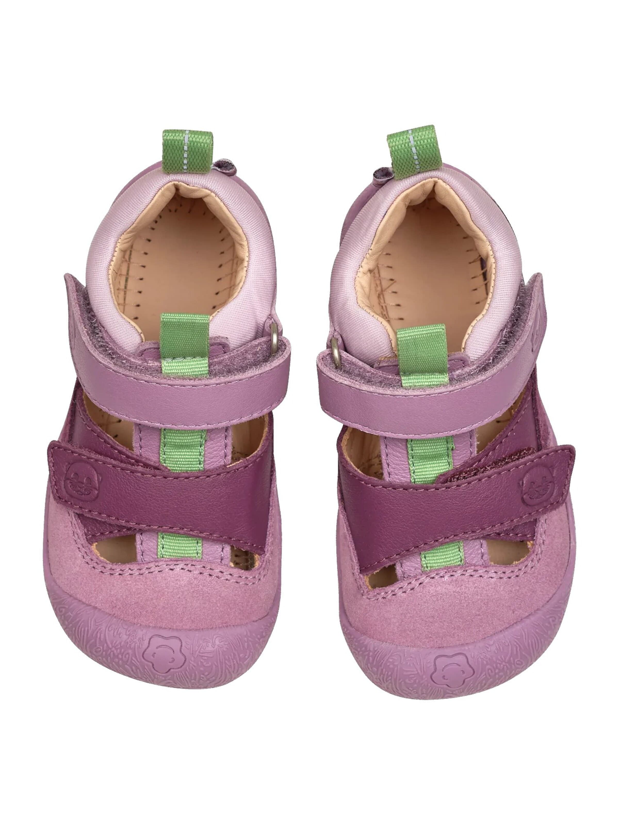 Affenzahn Sandals 'Sandale Leder Freely' in Purple