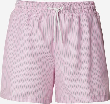 Pantaloncini da bagno 'Juri' di DAN FOX APPAREL in rosa: frontale
