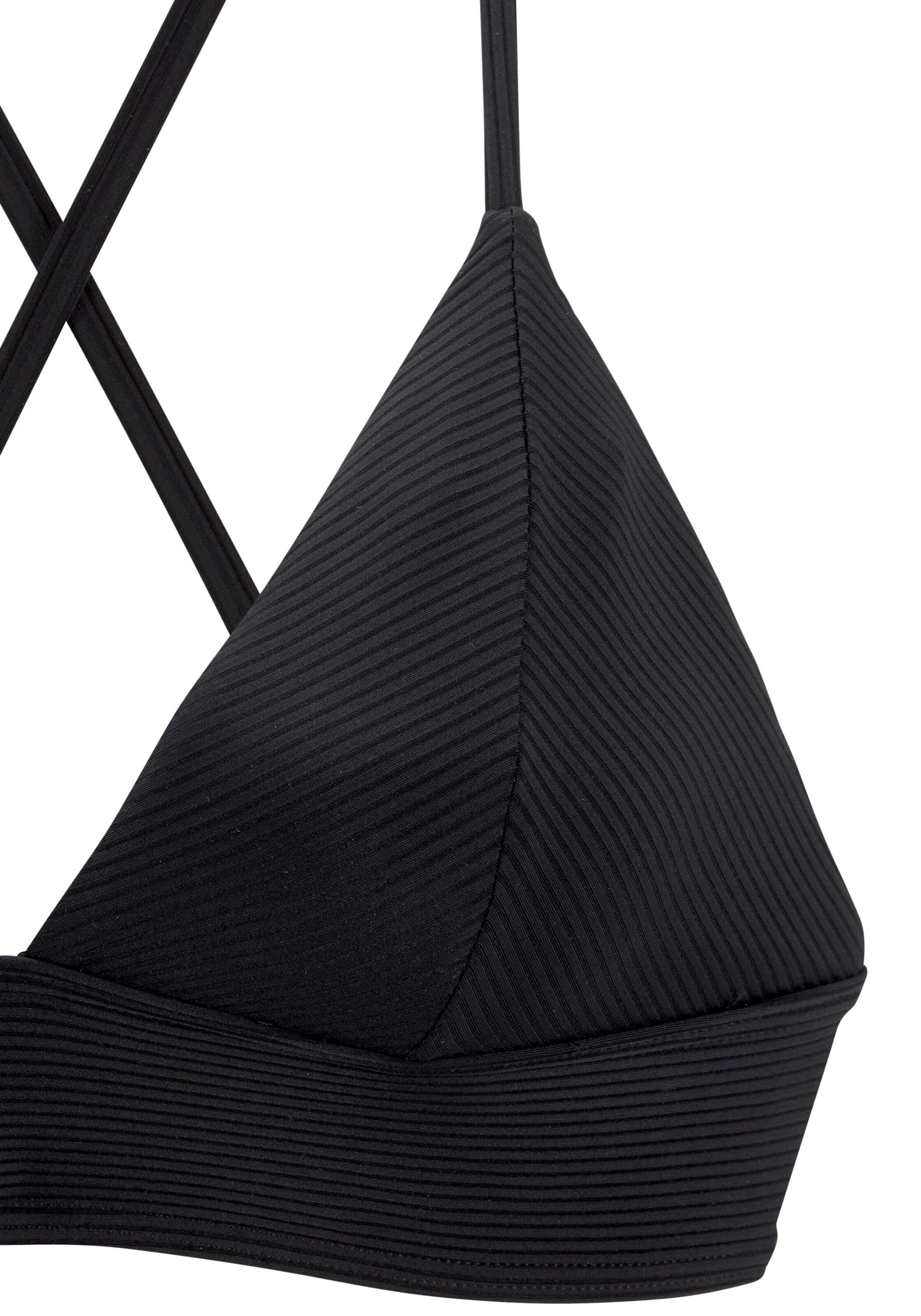 VENICE BEACH Τρίγωνο Τοπ μπικίνι σε μαύρο