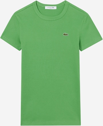 LACOSTE - Camisa em verde: frente