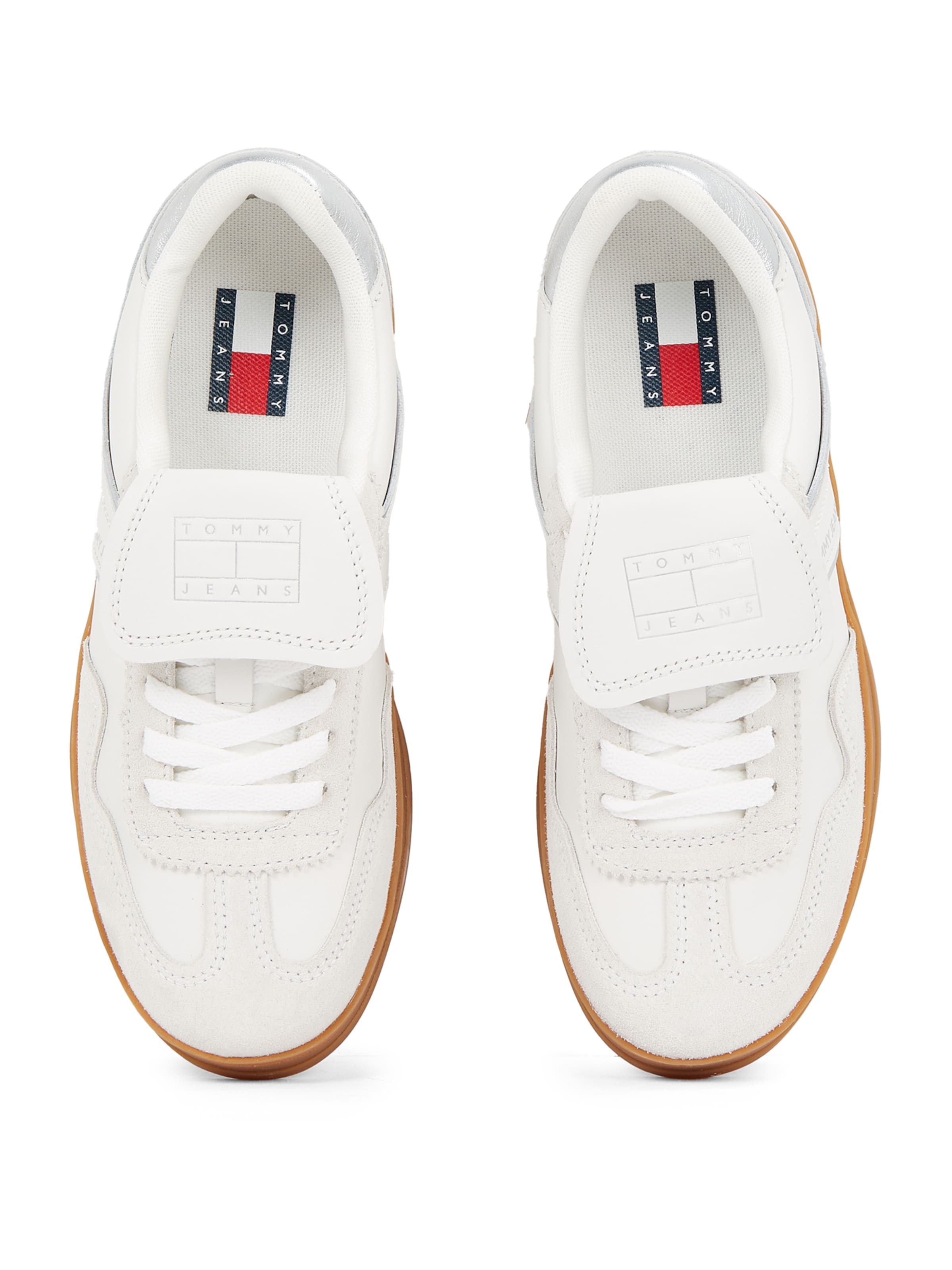 Sneaker bassa 'THE GREENWICH' di Tommy Jeans in bianco