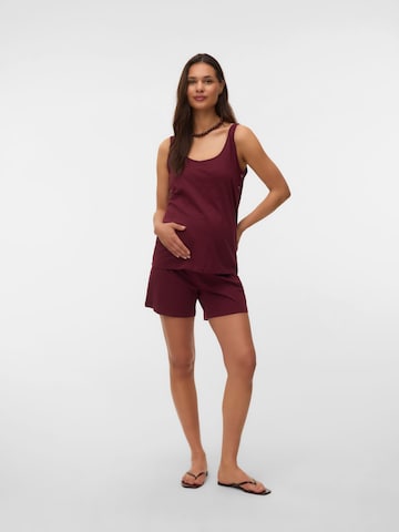 Shorty 'MLMIRA' di MAMALICIOUS in rosso