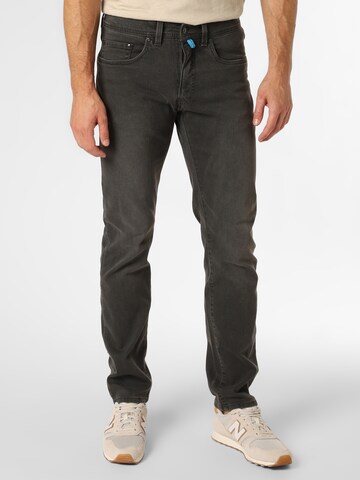 PIERRE CARDIN Regular Jeans 'Lyon' in Grijs: voorkant