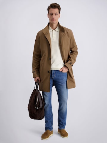 PIERRE CARDIN Between-Seasons Coat in Brown