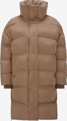 OPUS Winter Coat 'Hileni' in Brown: front