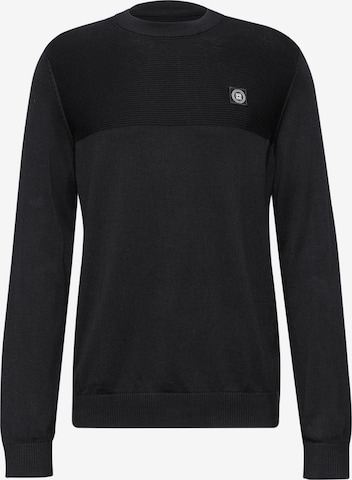 Street One MEN Sweater in Black: front