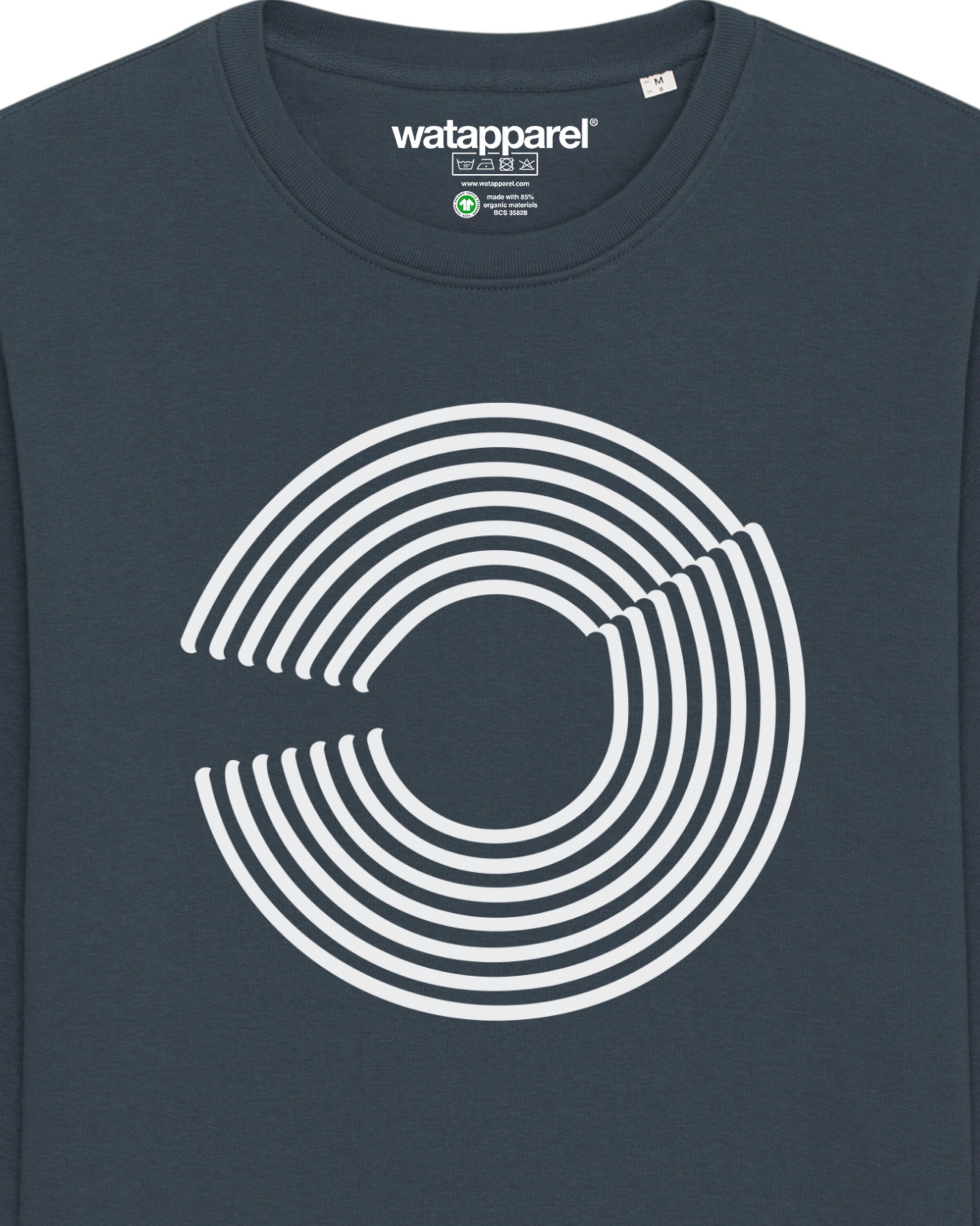 Watapparel Sweatshirt 'Abstract 01' in Grijs