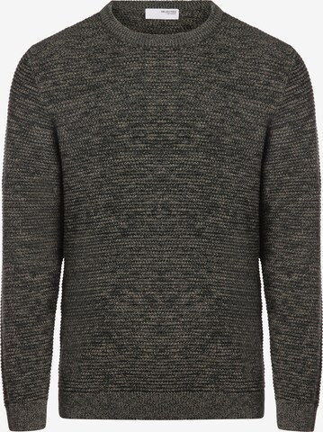 Pull-over 'Vince' SELECTED HOMME en gris : devant