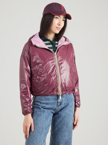 K-Way Jacke 'LAURETTE' in Lila: Vorderseite