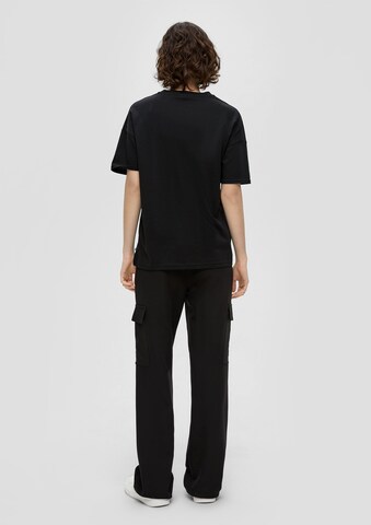 QS Koszulka w kolorze czarny: tył